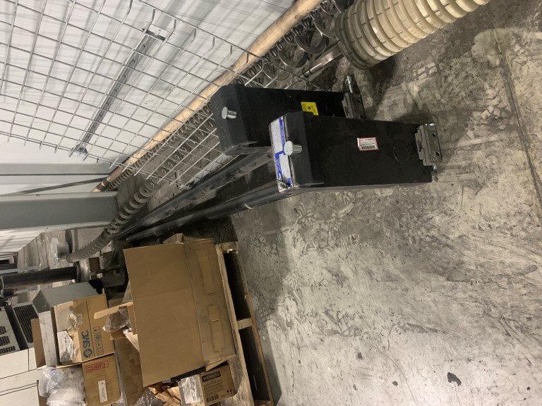Yale 90005 QD Forklift Carpet Pole Attachment, Machine ID:9183