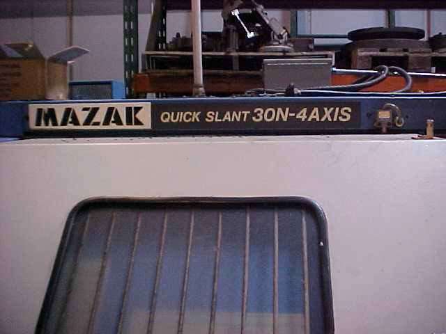 Mazak Quick Slant 30N, Machine ID: 3848