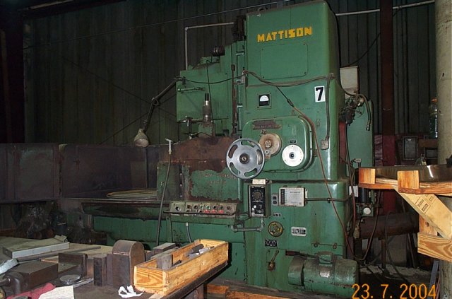 Mattison 36", Machine ID: 4161