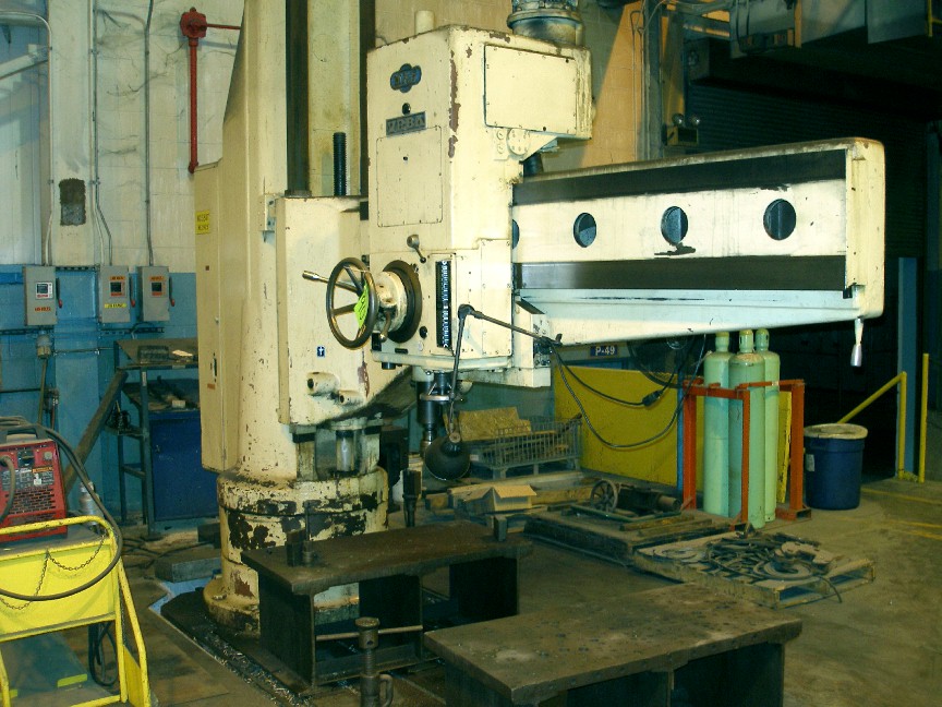 Tos 8 Foot Radial Drill, Machine ID: 4338