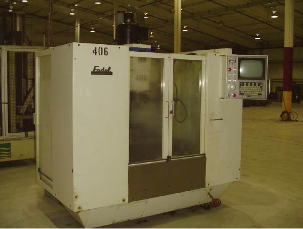 Fadal VMC40, Machine ID: 4506