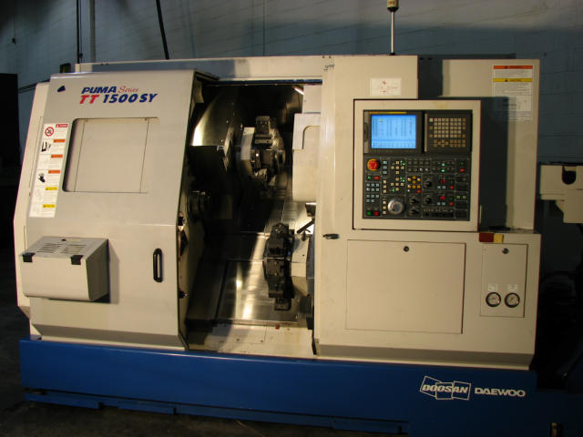 Doosan-Daewoo Puma TT1500SY, Machine ID: 4580