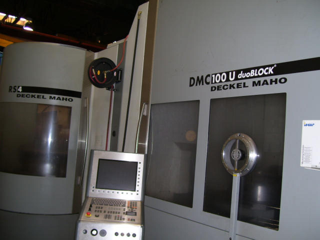 DMG-Deckel Maho DMC 100 U duoBlock, Machine ID: 4596