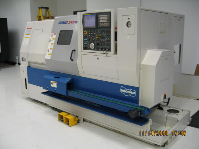 Doosan Puma 240MSB, Machine ID: 4660