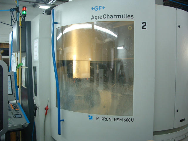 Agie Charmilles MIKRON HSM 600U ProdMod, Machine ID: 5645