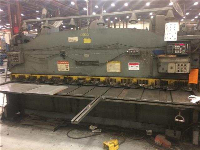 Cincinnati 2512G, Machine ID: 6728