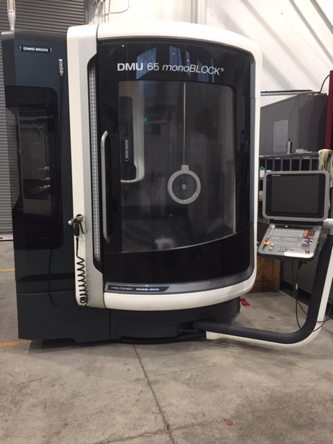 DMG Mori DMU 65 monoBLOCK, Machine ID: 7872