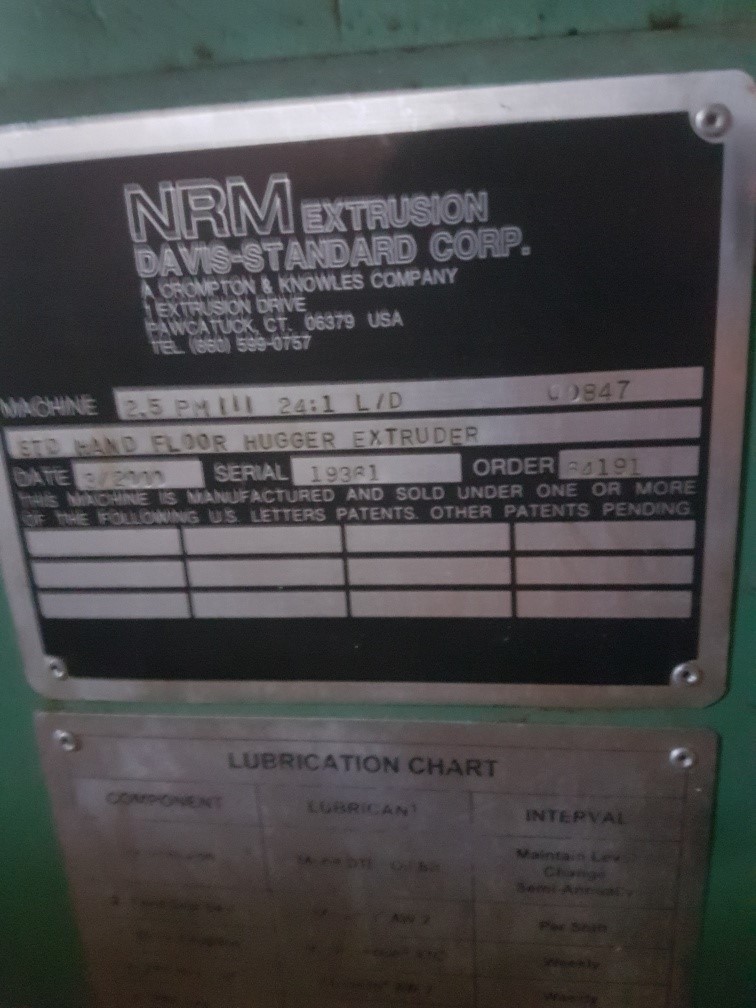 NRM Davis 2.5PMIII, Machine ID:9182 NRM Davis 2.5PMIII, Machine ID:9182